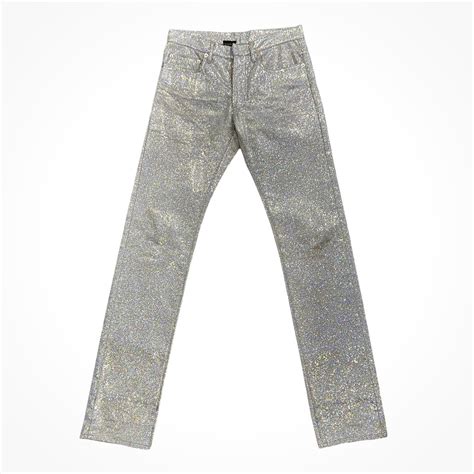 dior homme ss 06 glitter jeans|Dior DIOR HOMME SS06 × HEDI SLIMANE GLITTER JEANS.